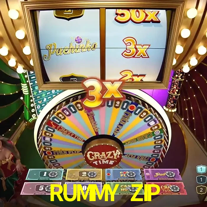 RUMMY ZIP — Crazy Time live game show | Play on Android APK & iPhone for real money | Evolution